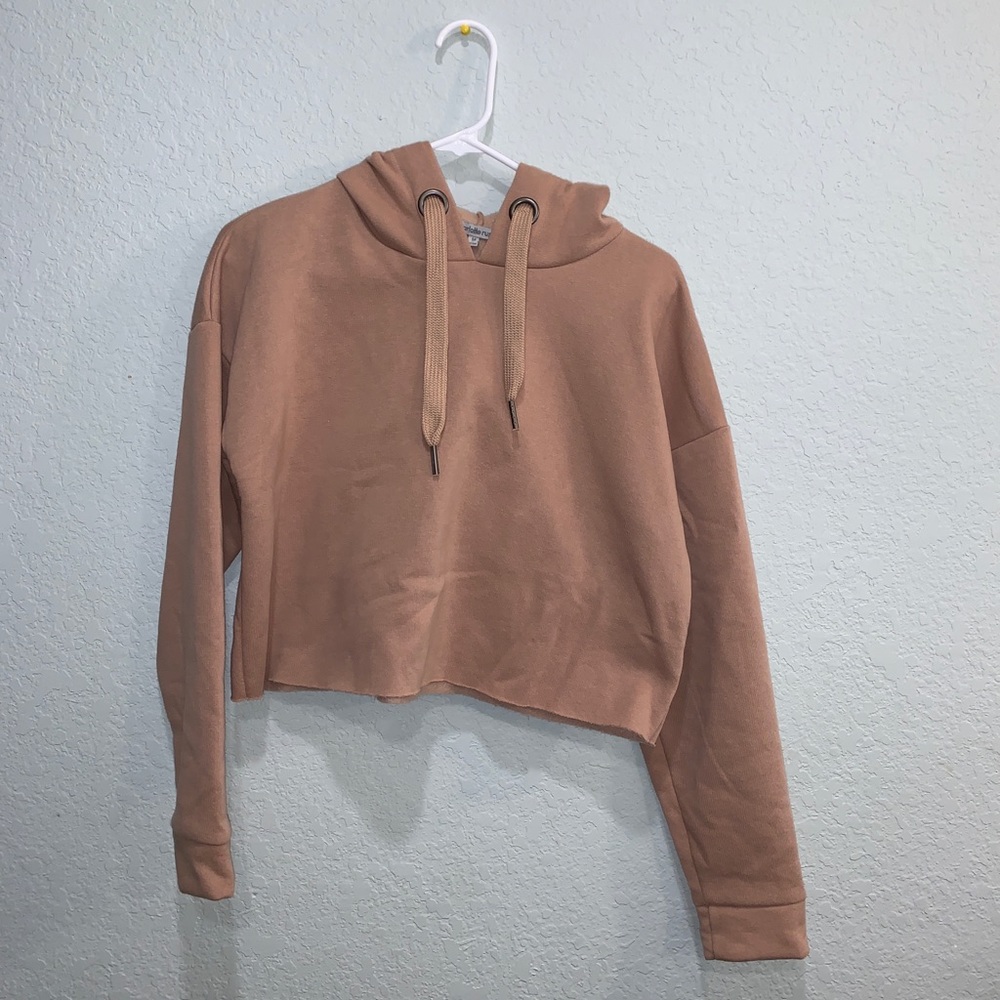 NWOT cropped hoodie